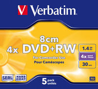 DVD+RW 8cm Matt Silver