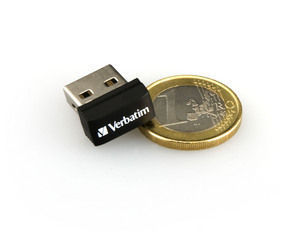 97464 NANO USB Drive + Euro Coin 3