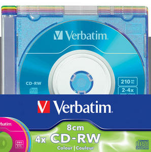 Buy CD-RW 8cm Colour 4x | CD Recordable & Rewritable Discs | Verbatim ...