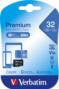 Verbatim Premium U1 MicroSDHC Card 32GB* 