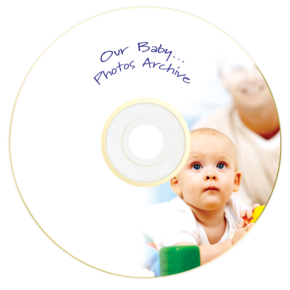 43634 DVD-R Gold Archival Global Disc Surface printed
