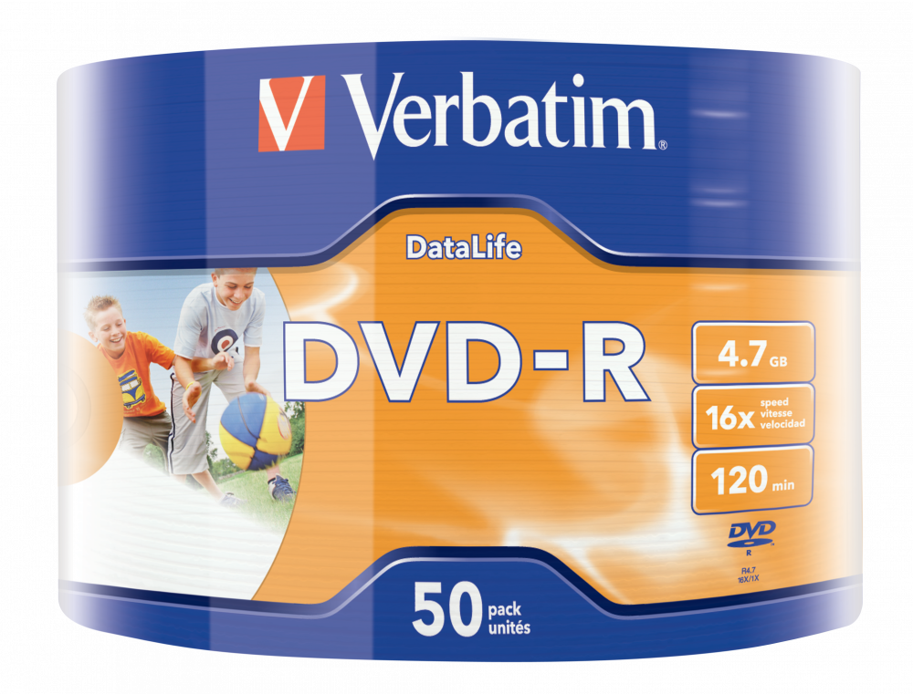 Buy Printable DVD R Discs DVD R Wide Inkjet Printable Verbatim DVD 
