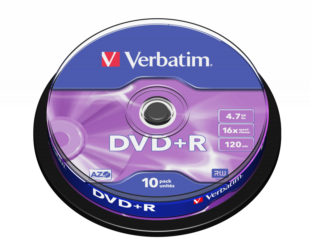 caminar triste relajarse Buy DVD+R Matt Silver | Verbatim DVD Recordable & Rewritable Discs |  Verbatim Online Shop