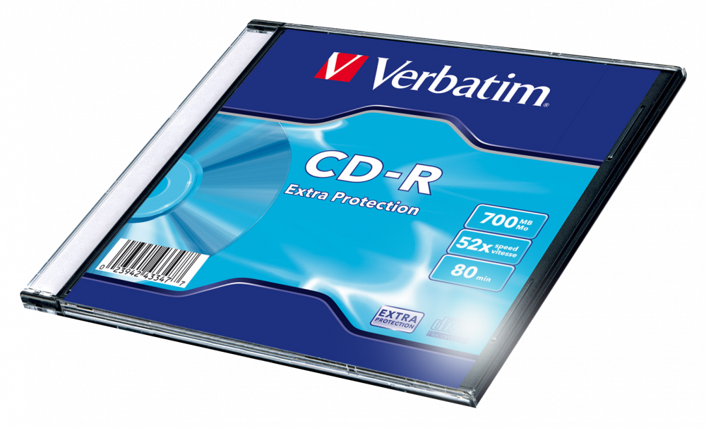 Verbatim Extra Protection, CD-R 700 MB / 80 min 52x, 50 pieces in