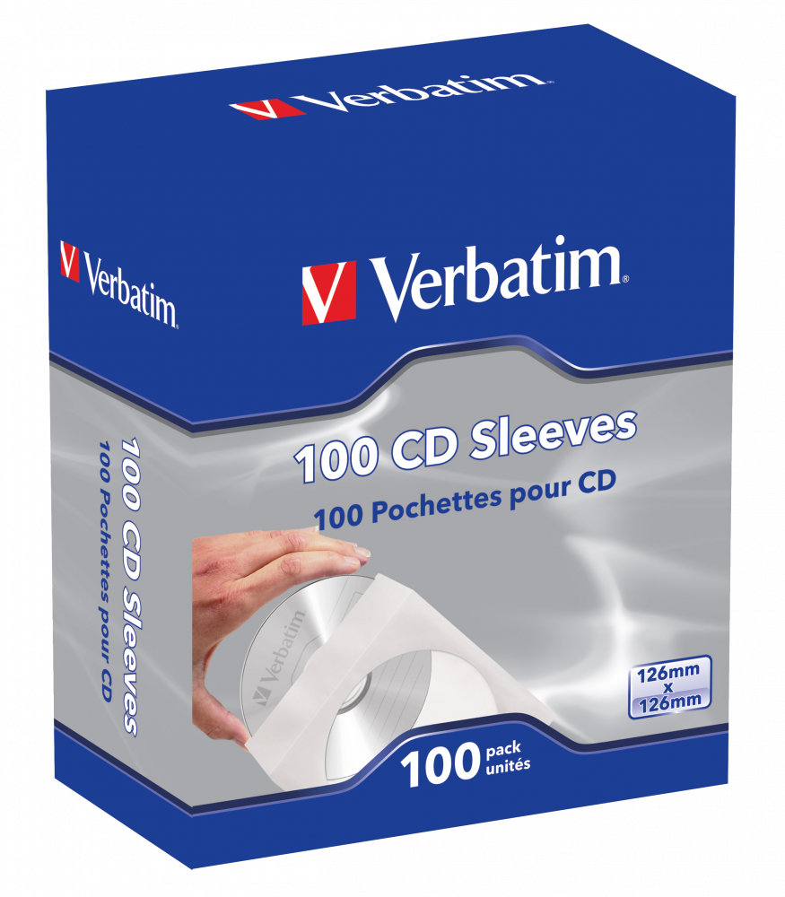 Paprov pouzdra na disky CD  100 kusů