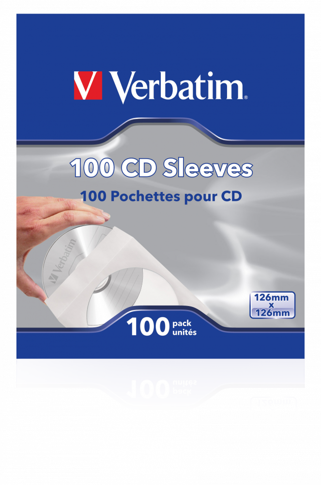 Paprov pouzdra na disky CD  100 kusů