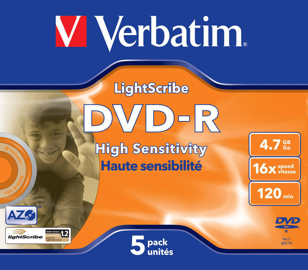DVD-R LightScribe V1.2