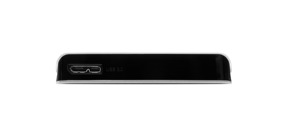 Portables Festplattenlaufwerk Store 'n' Go USB 3.0, 2TB, Silber