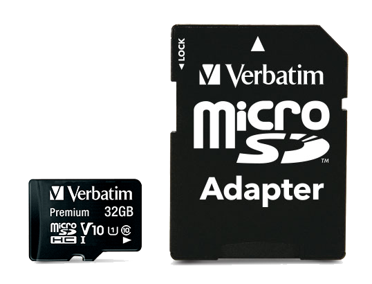 Carte micro SD 32 Go Classe 10 avec adaptateur pour pièges photos