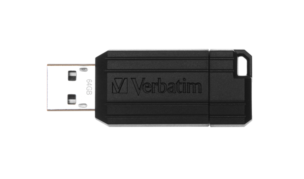Unit USB PinStripe da 64GB* - Nera