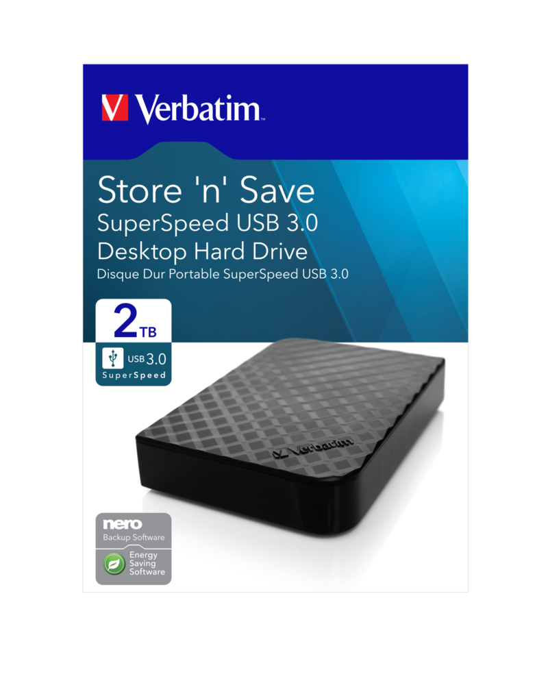 Verbatim Store 'n' Save 2�TB USB 3.0