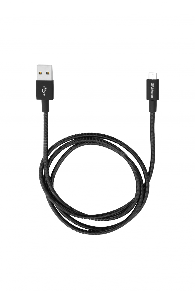Verbatim Mikro USB Senkronizasyon ve arj Kablosu 100 cm Siyah