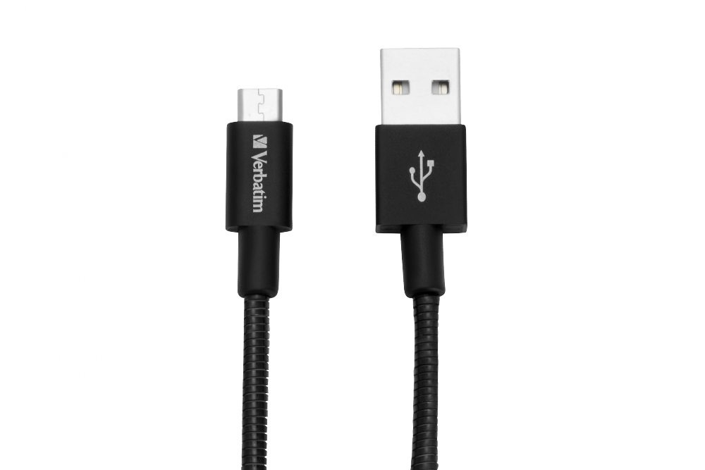 Cable de carga y sincronizaci�n Micro USB negro de 30 cm Verbatim
