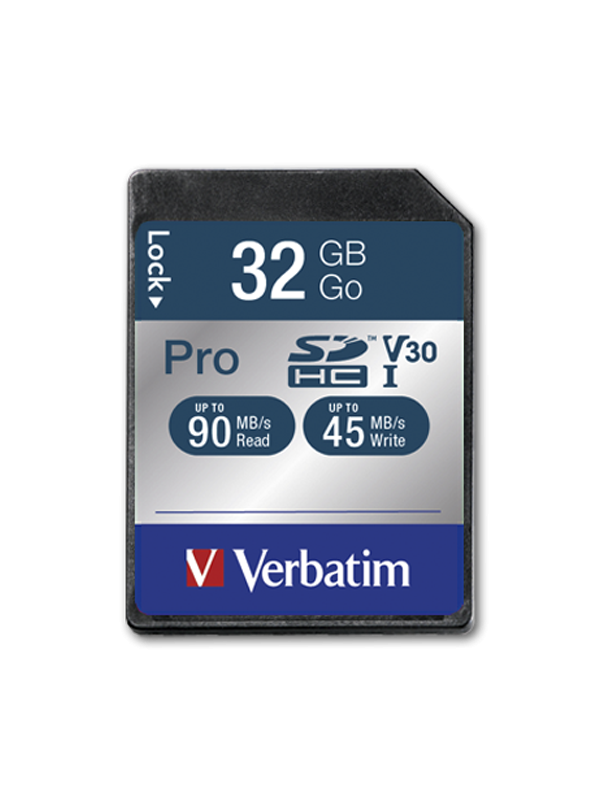 Verbatim Pro U3 32GB SDHC Card