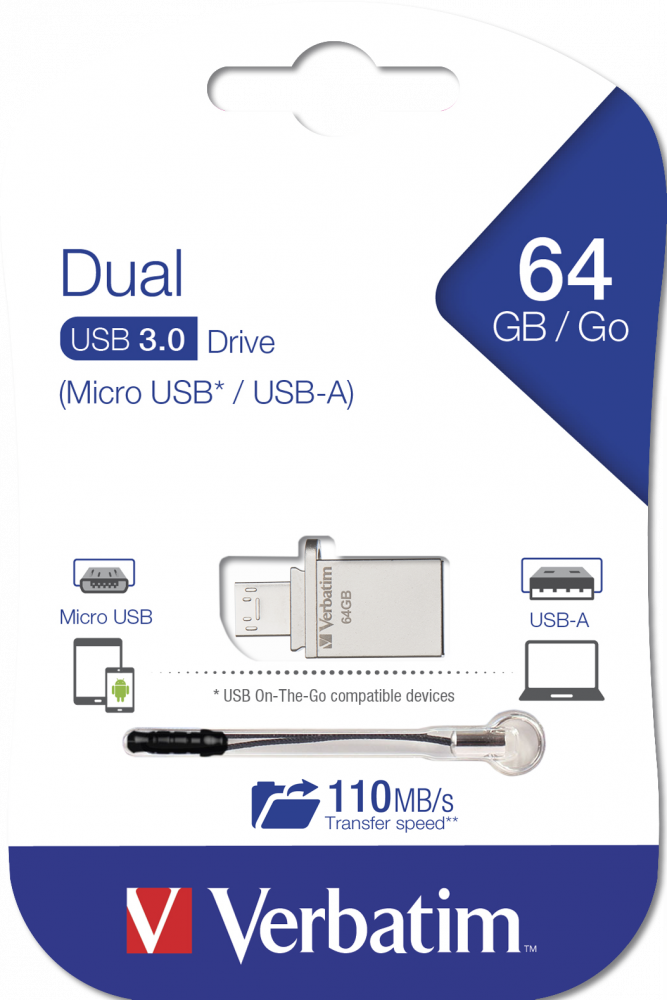 Dual OTG Micro Drive USB 3.0 64GB