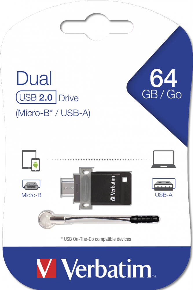 Dual Drive OTG/USB 2.0 64GB