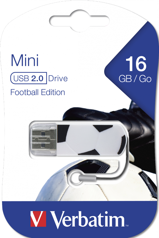 Memoria Mini USB da 16GB Sports Edition - Calcio