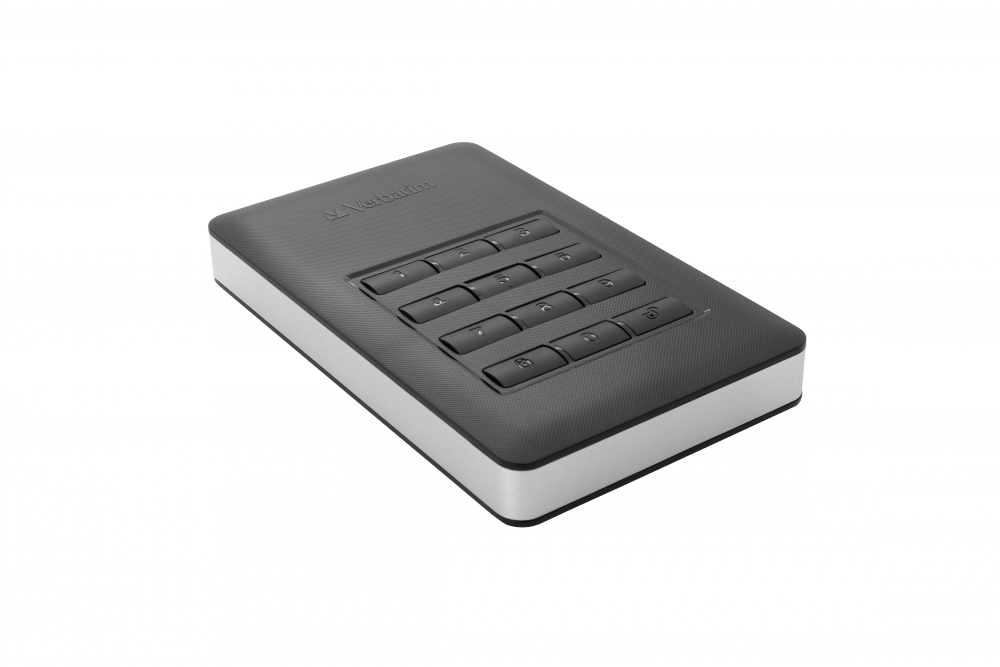 Store 'n' Go Secure Portable HDD with Keypad Access 1TB