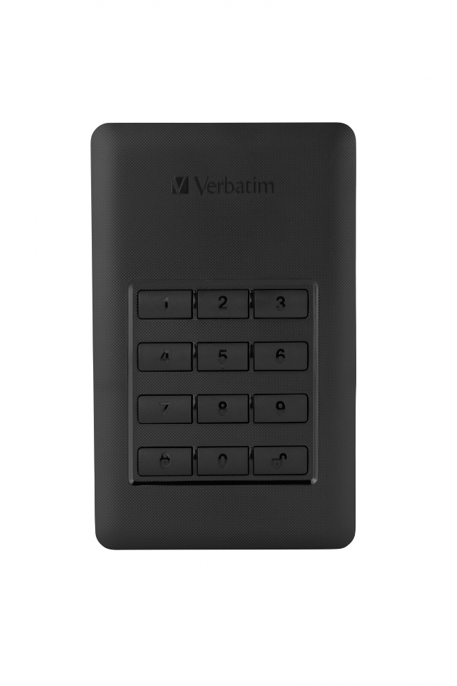 Store 'n' Go Secure Portable HDD with Keypad Access 1TB