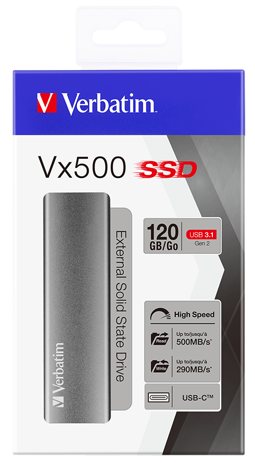 Dysk zewntrzny SSD Vx500 120GB* USB 3.2 Gen 2
