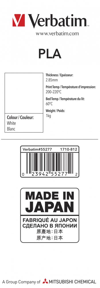 55277 PLA 2.85mm 1kg Label