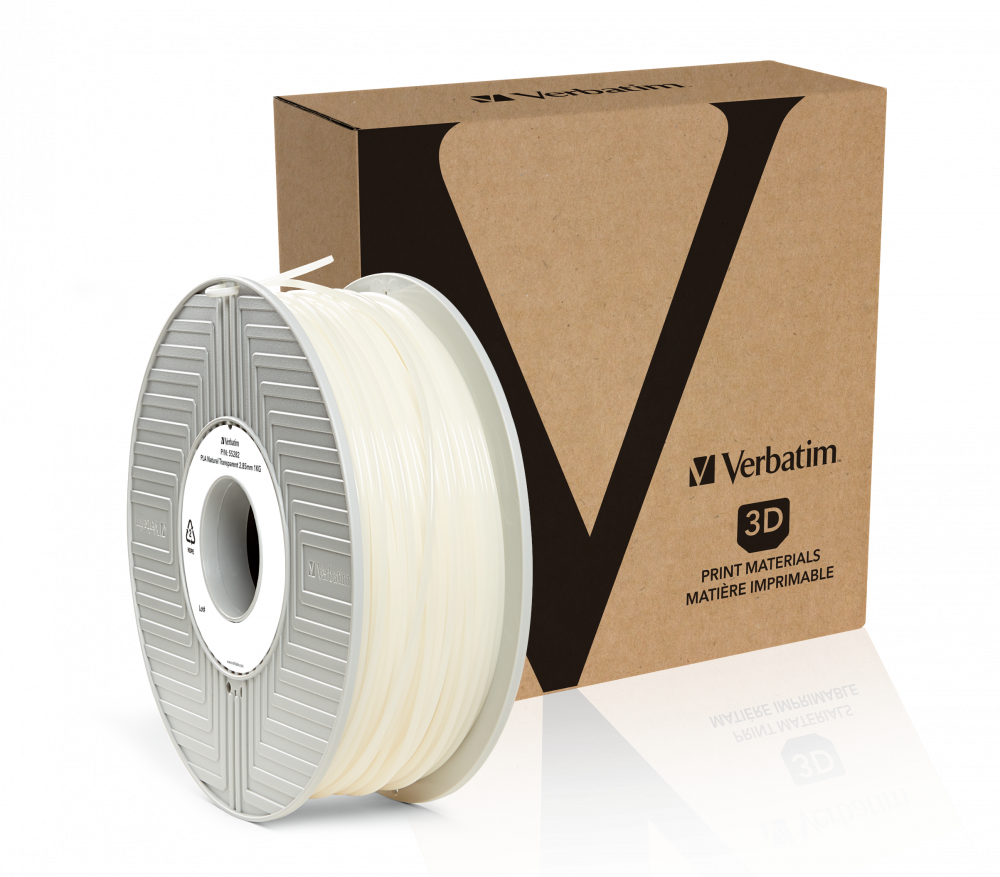 Verbatim PLA-Filament 2.85 mm 1 kg - Natural Transparent