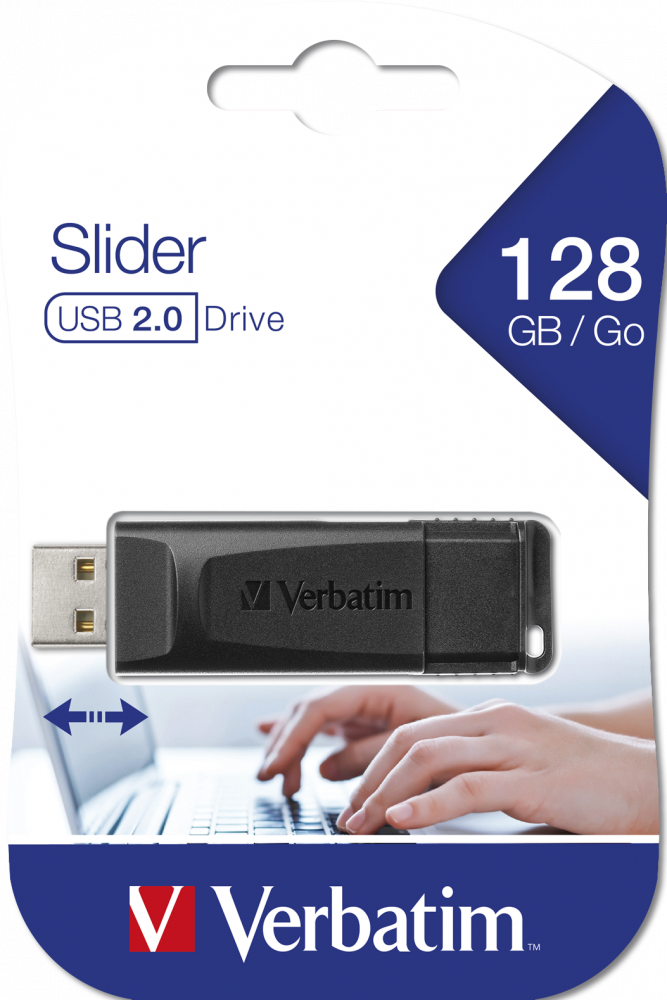 Memoria USB Slider: 128GB*