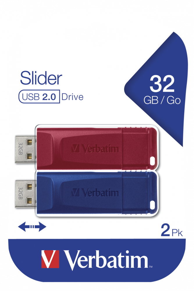 USB-накопитель Slider— 32ГБ*, комплект