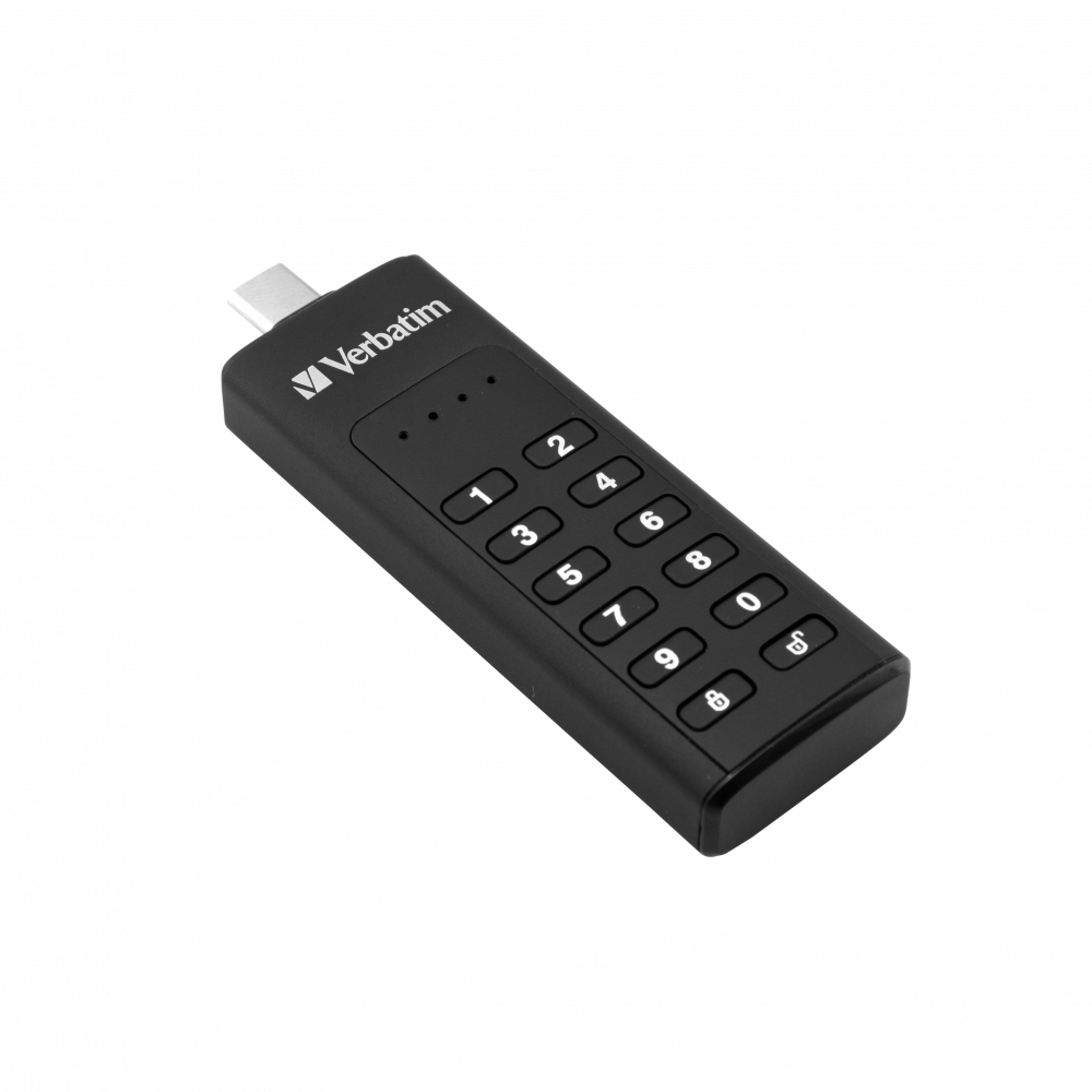 Disk USB-C Verbatim Keypad Secure 128 GB
