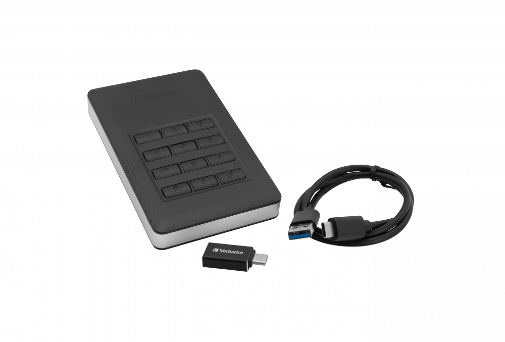 Store 'n' Go  sker, brbar hrddisk med knappsatstkomst och 2 TB