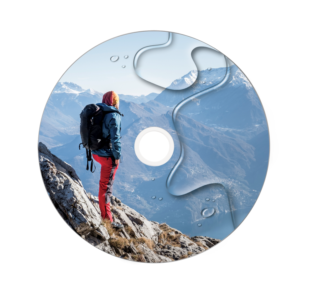 DVD-R 16x Wide Printable Waterproof No ID Brand | Supporti ottici  professionali | Verbatim Online Shop