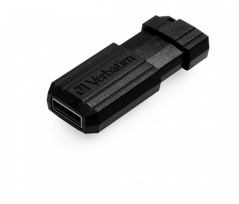 Unidad PinStripe USB de 128 GB* - Negra