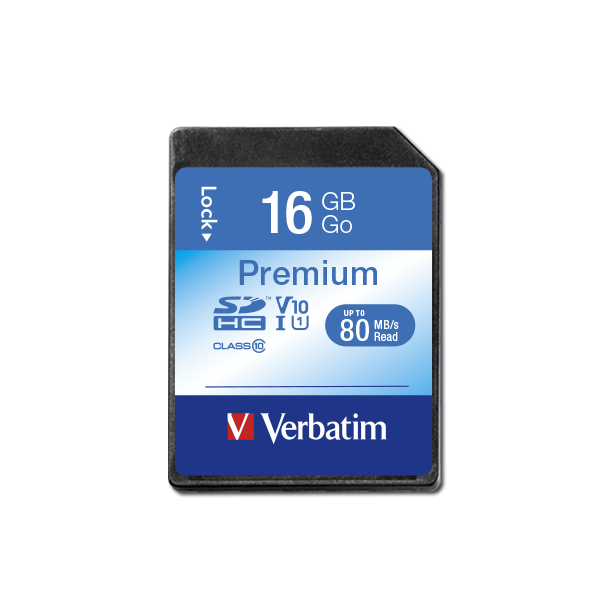 Verbatim Premium U1 SDHC 16GB* Hafıza Kartı 