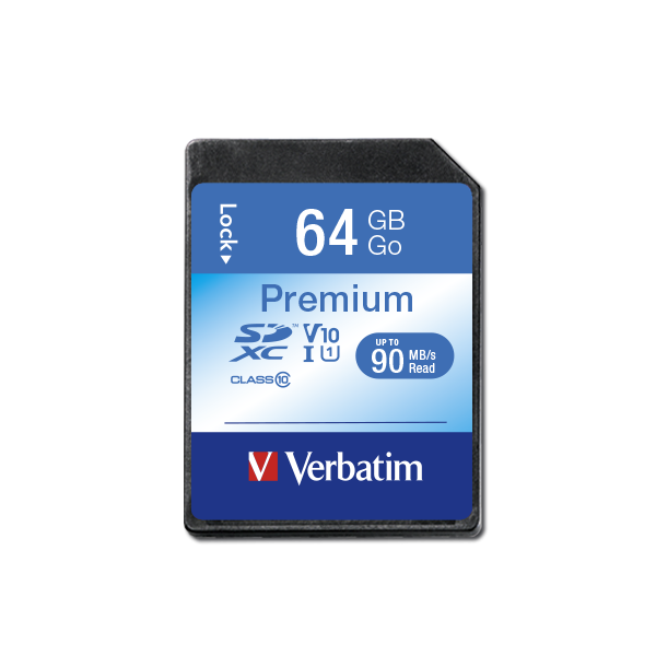 Paměťov karta Verbatim Premium U1 SDXC 64GB 