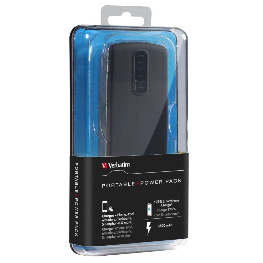 Portable Power Pack: 3500 mAh