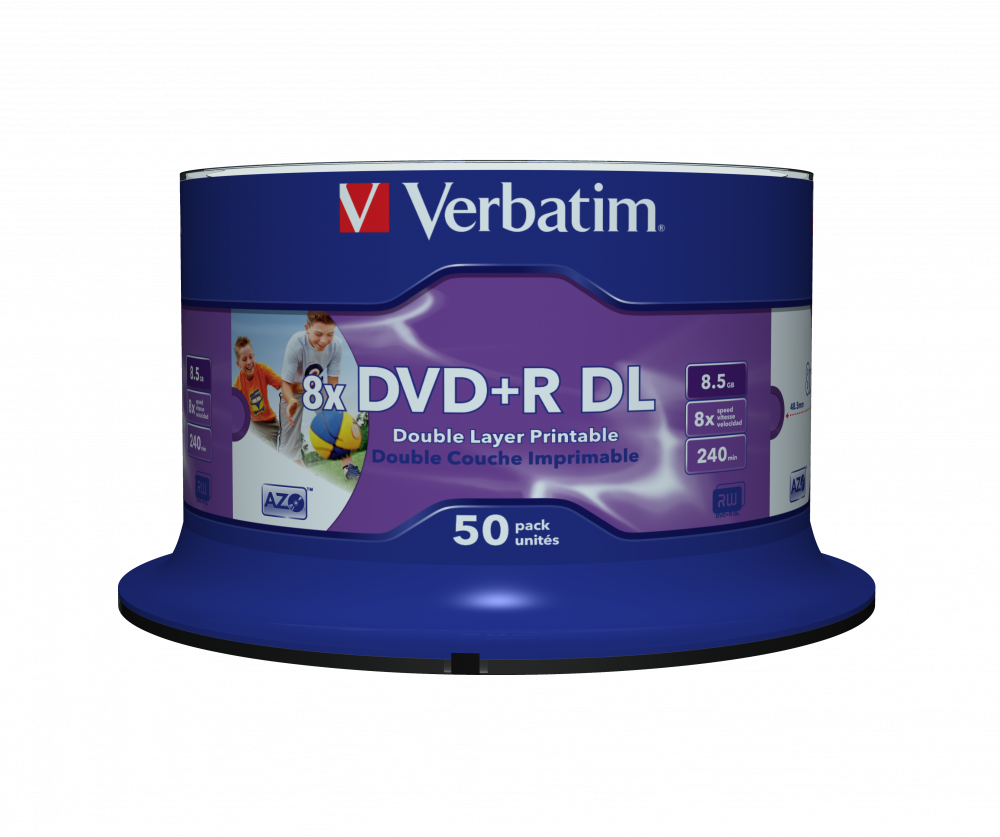 DVD+R Double Layer Wide Inkjet Printable