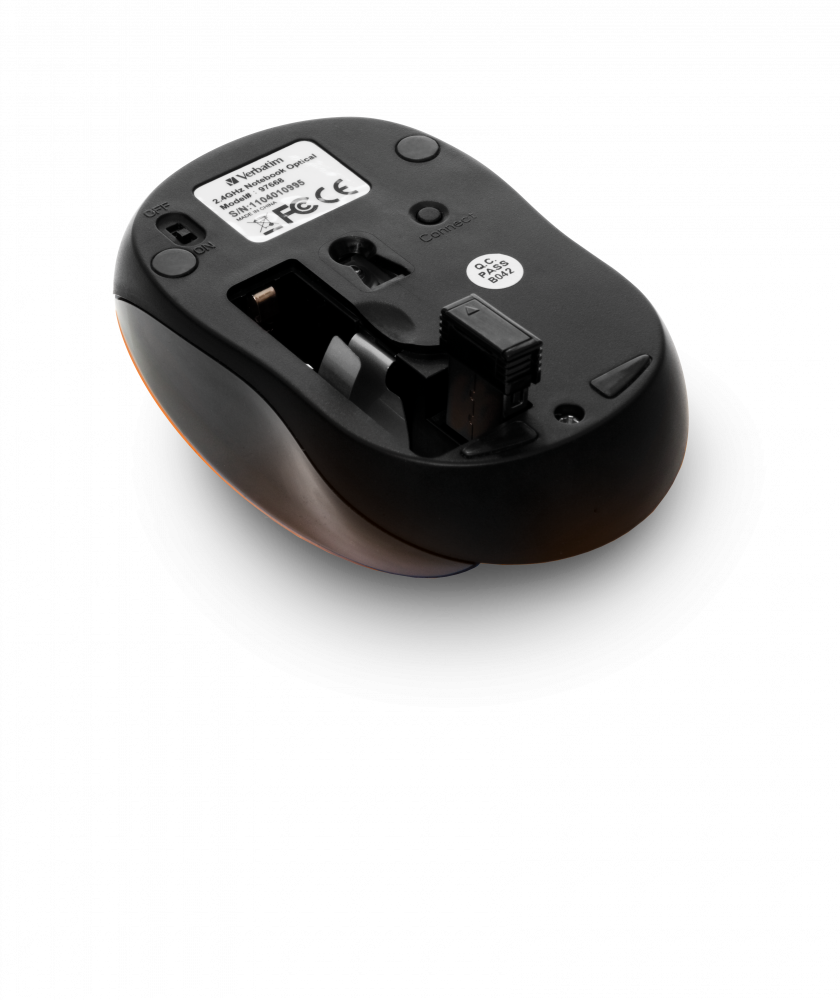 Mouse wireless GO NANO - Arancio vulcanico