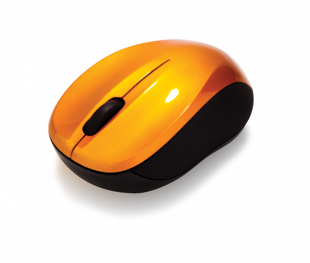 Mouse wireless GO NANO - Arancio vulcanico