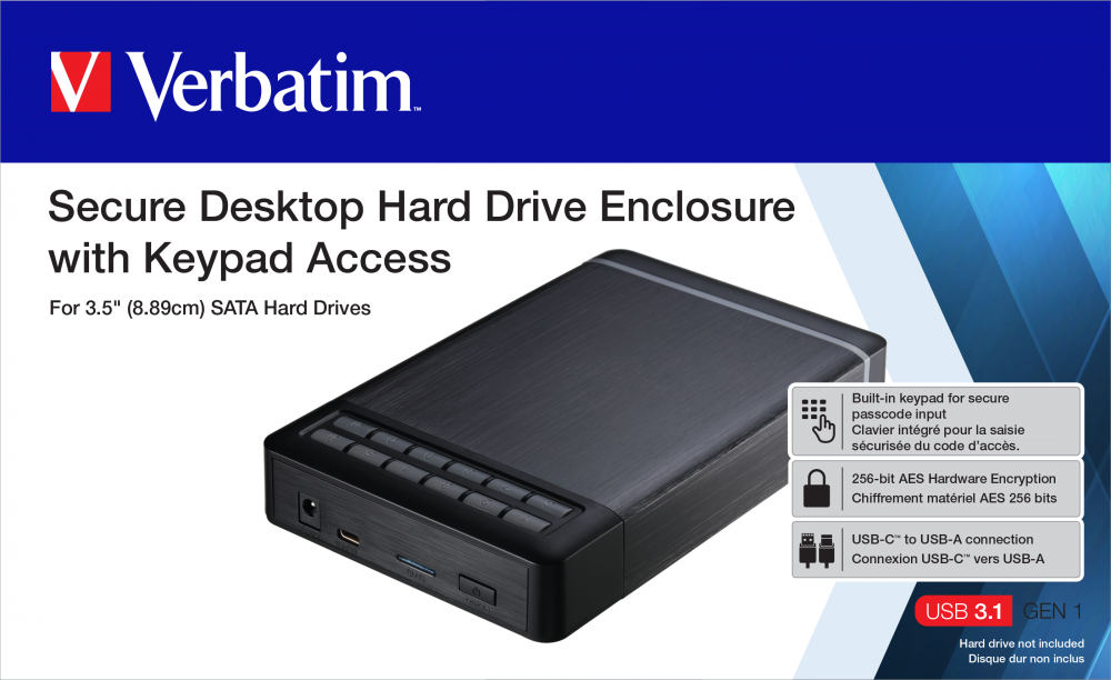Secure Enclosure Kit da tavolo con Tastierino Numerico