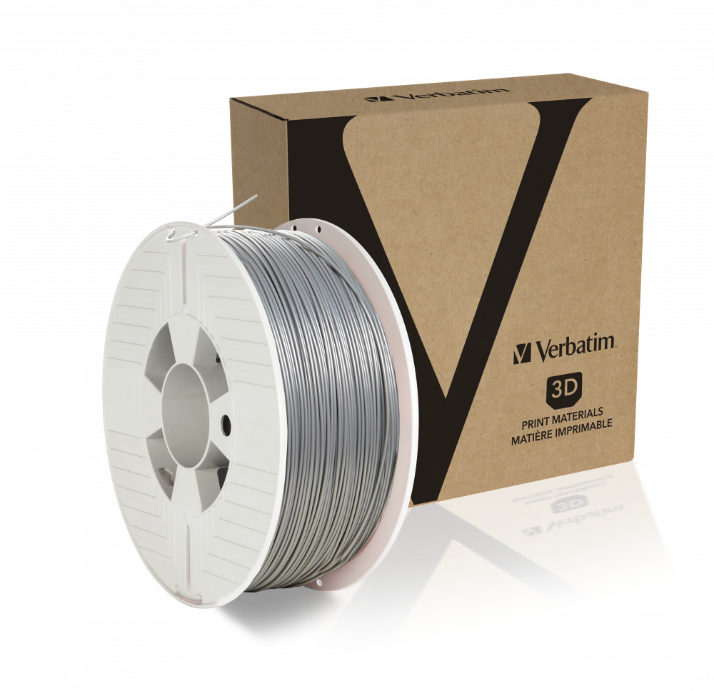 Verbatim PLA Filament 1.75mm 1kg - Silver