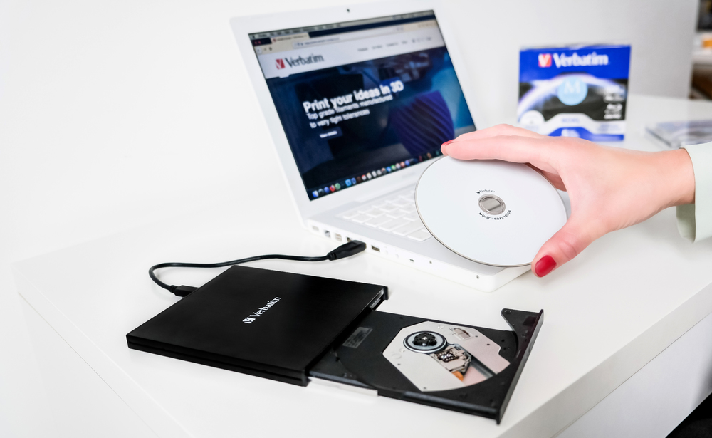 Graveur Blu-ray externe ultramince USB 3.1 GEN 1 avec connexion