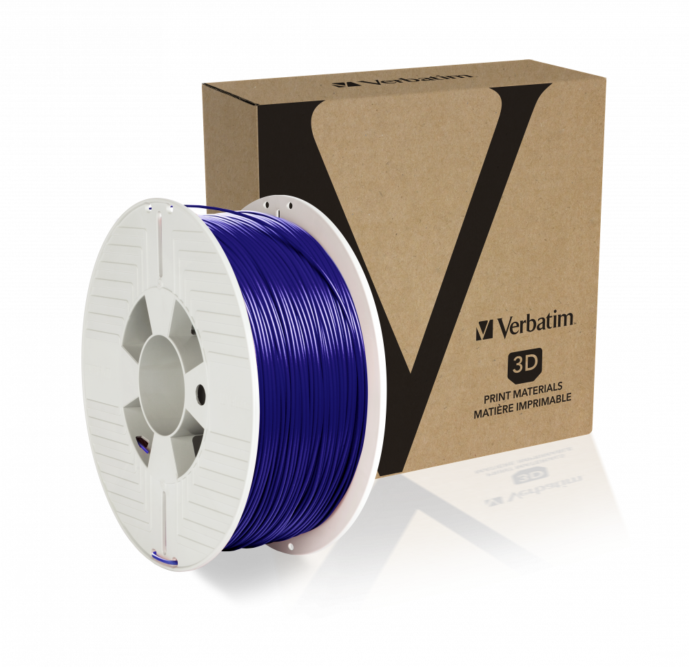 Filament PLA Verbatim 1,75 mm 1 kg - Bleu