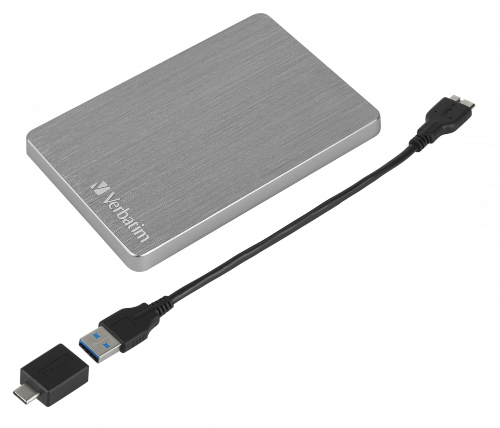 Přenosn pevn disk Store 'n' Go ALU Slim 2 TB Vesmrn ed