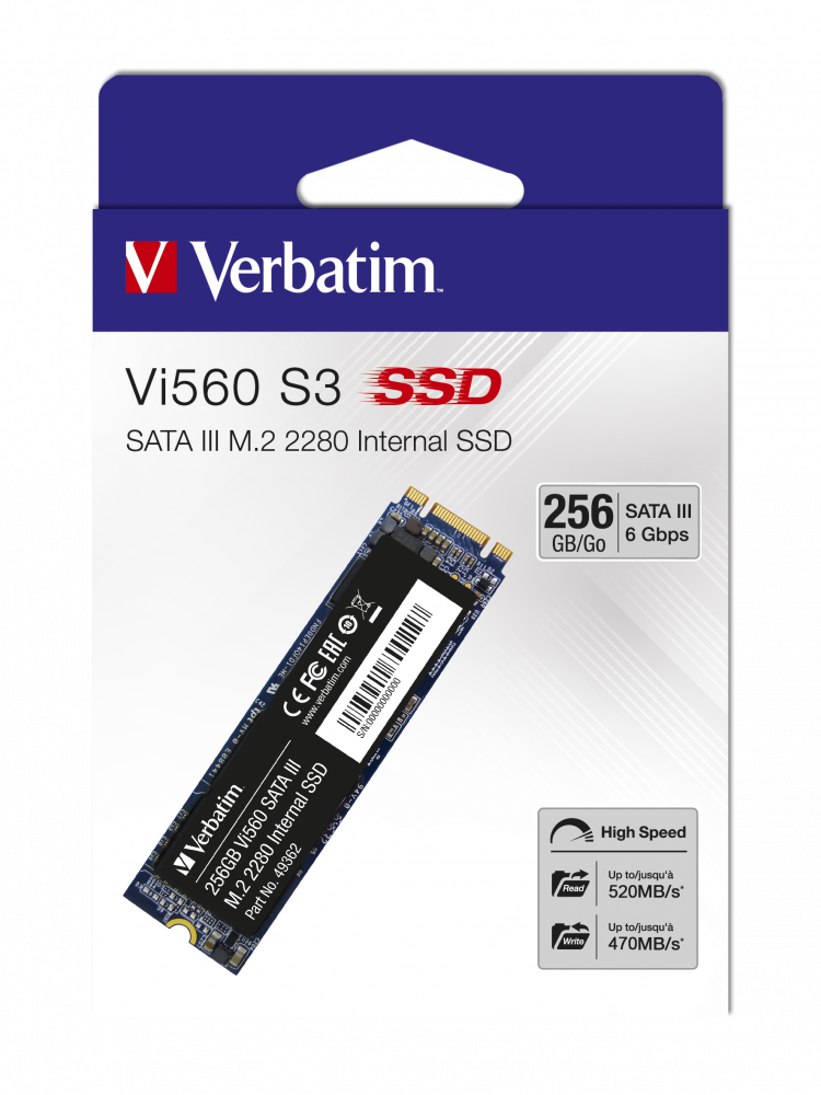 SSD Vi560 S3 M.2 256 Go*