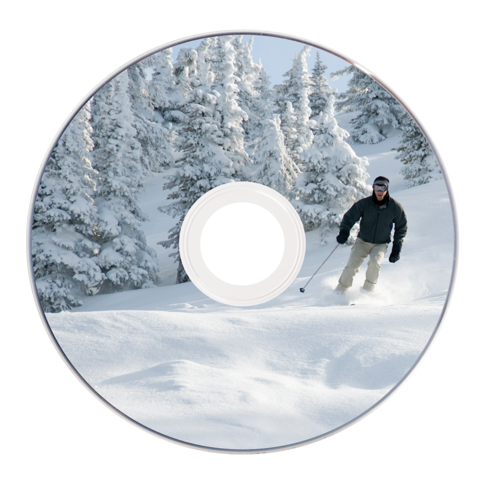 CD-R Thermal Printable No ID Brand - 100 Pack Wrap Spindle