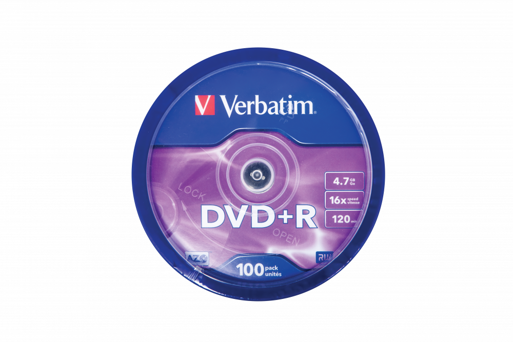 Buy DVD+R Matt Silver  Verbatim DVD Recordable & Rewritable Discs