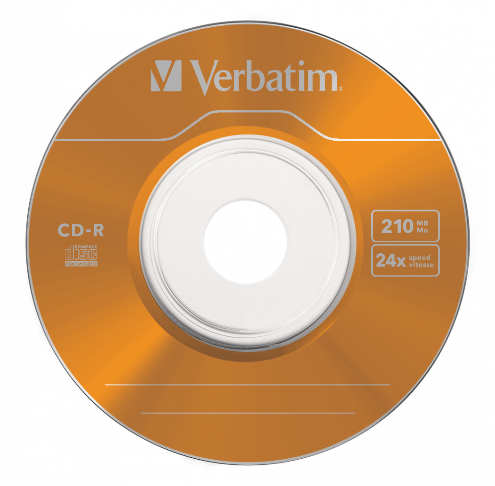 43413 CD-R 8cm Colour Global Disc Surface Orange