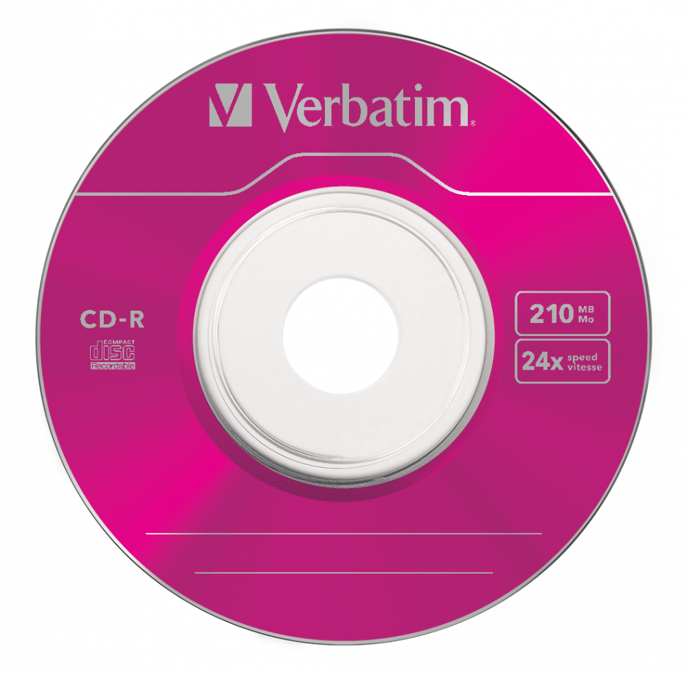 43413 CD-R 8cm Colour Global Disc Surface Pink
