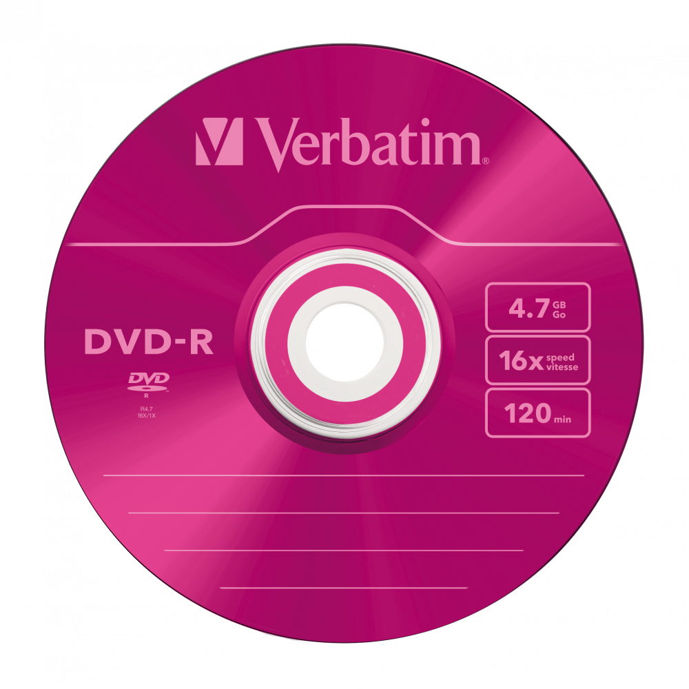 lekken Kom langs om het te weten winnen DVD-R Colour | DVD | Verbatim Online Shop