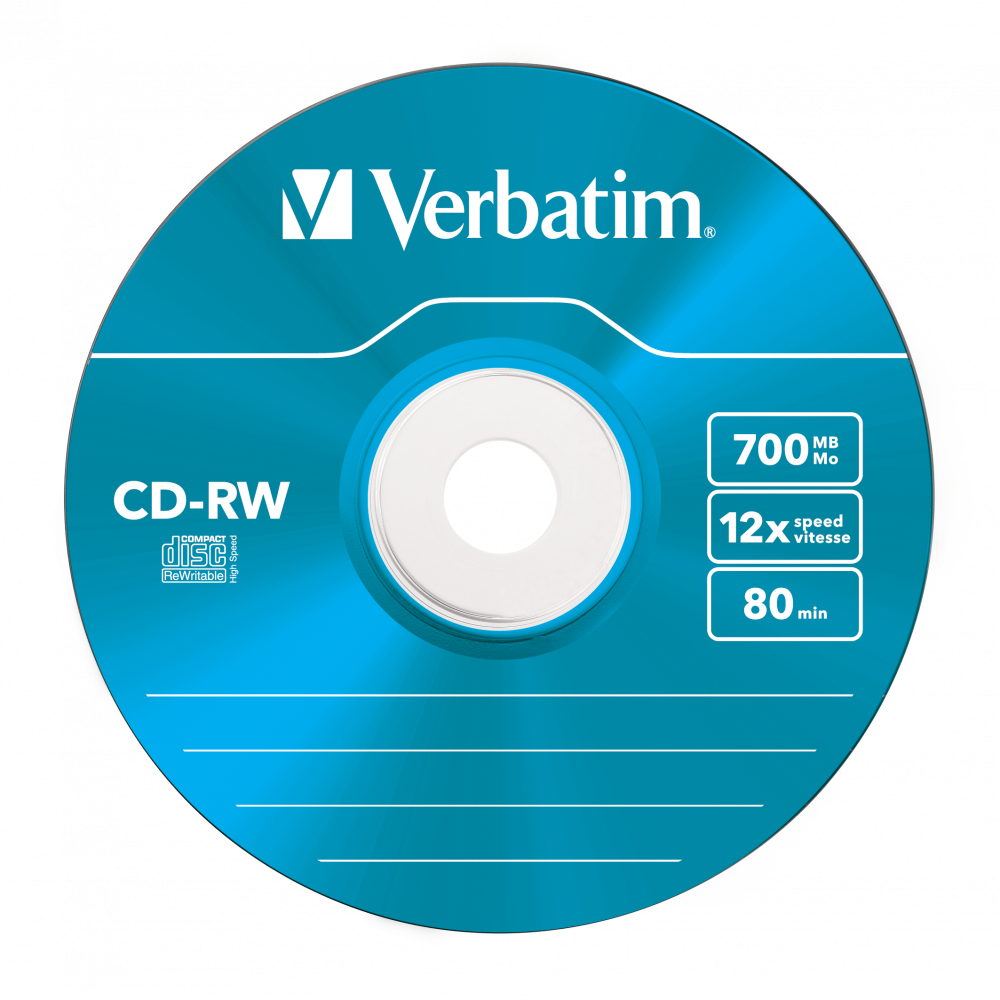 Buy Cd Rw 8cm Colour 12x Cd Recordable And Rewritable